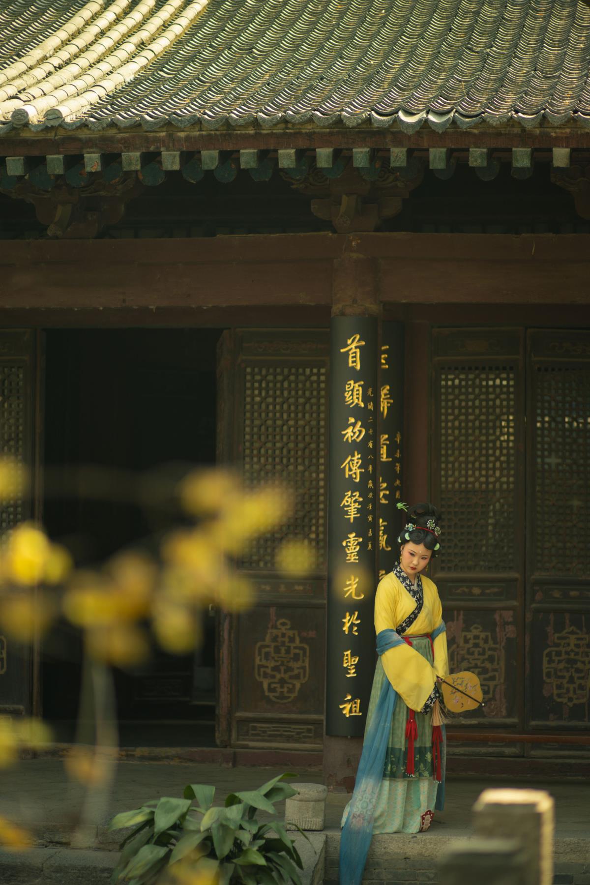 梅花宋仕女 - 摄影：熹微 - 模特：刘七七-艺语图