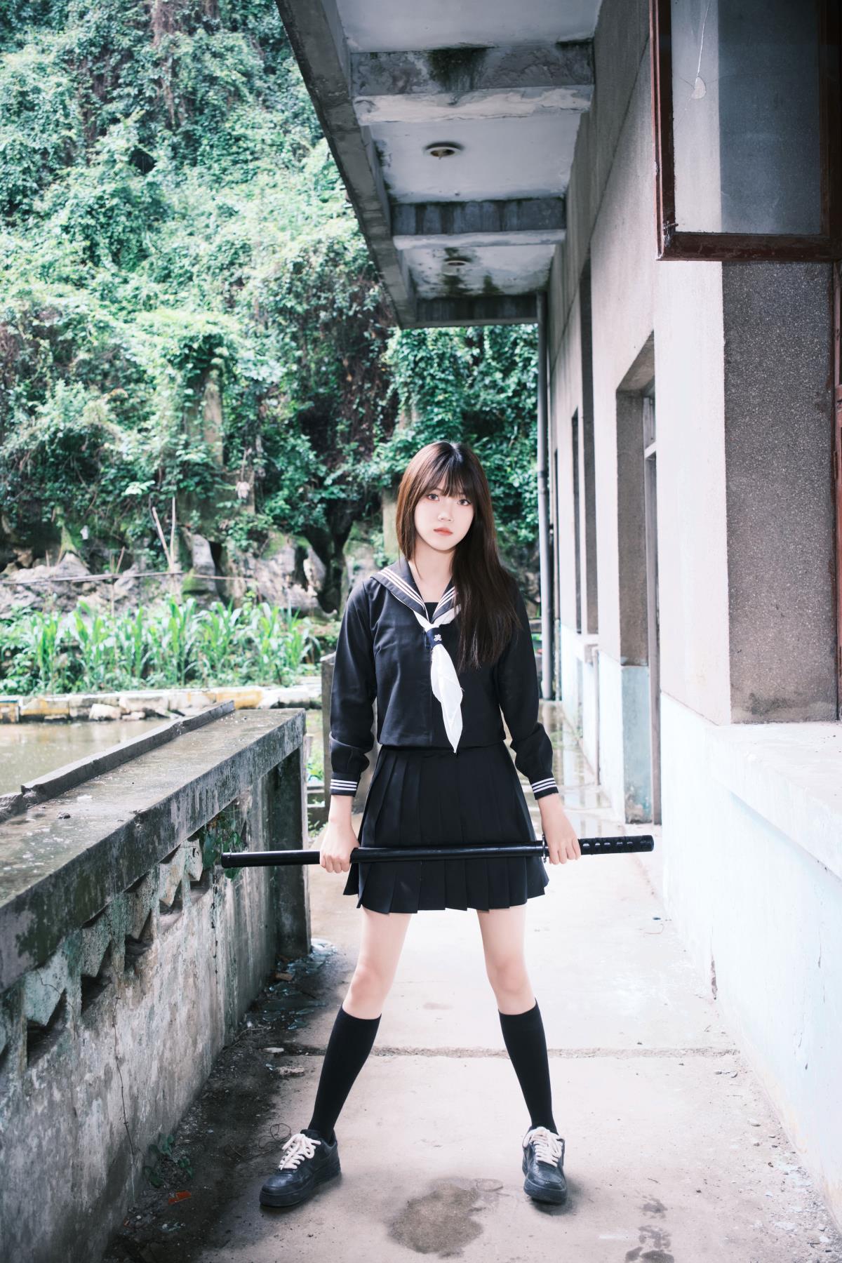 jk废墟 - 摄影:武庚 - 模特:阿静-艺语图