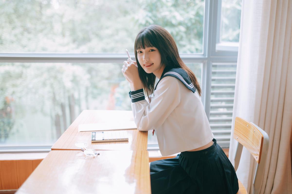 教室少女 - 摄影:裕奇学长 - 模特:玉禾-艺语图