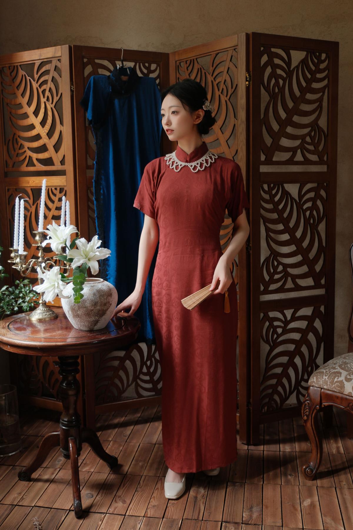 红色 - 摄影：猫八木 - 模特：小羊爱干饭-艺语图