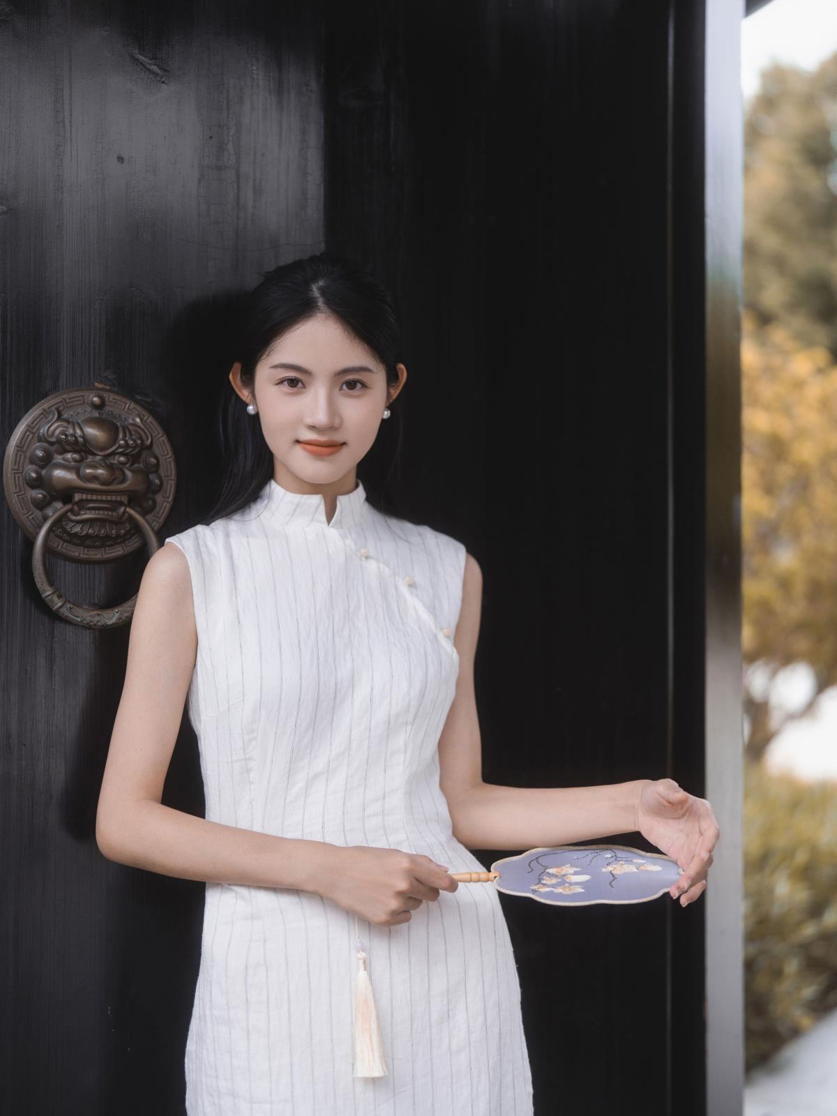 来自东方大地的美|复古新中式旗袍 - 摄影:摄影师杨小简 - 模特:小橙-艺语图