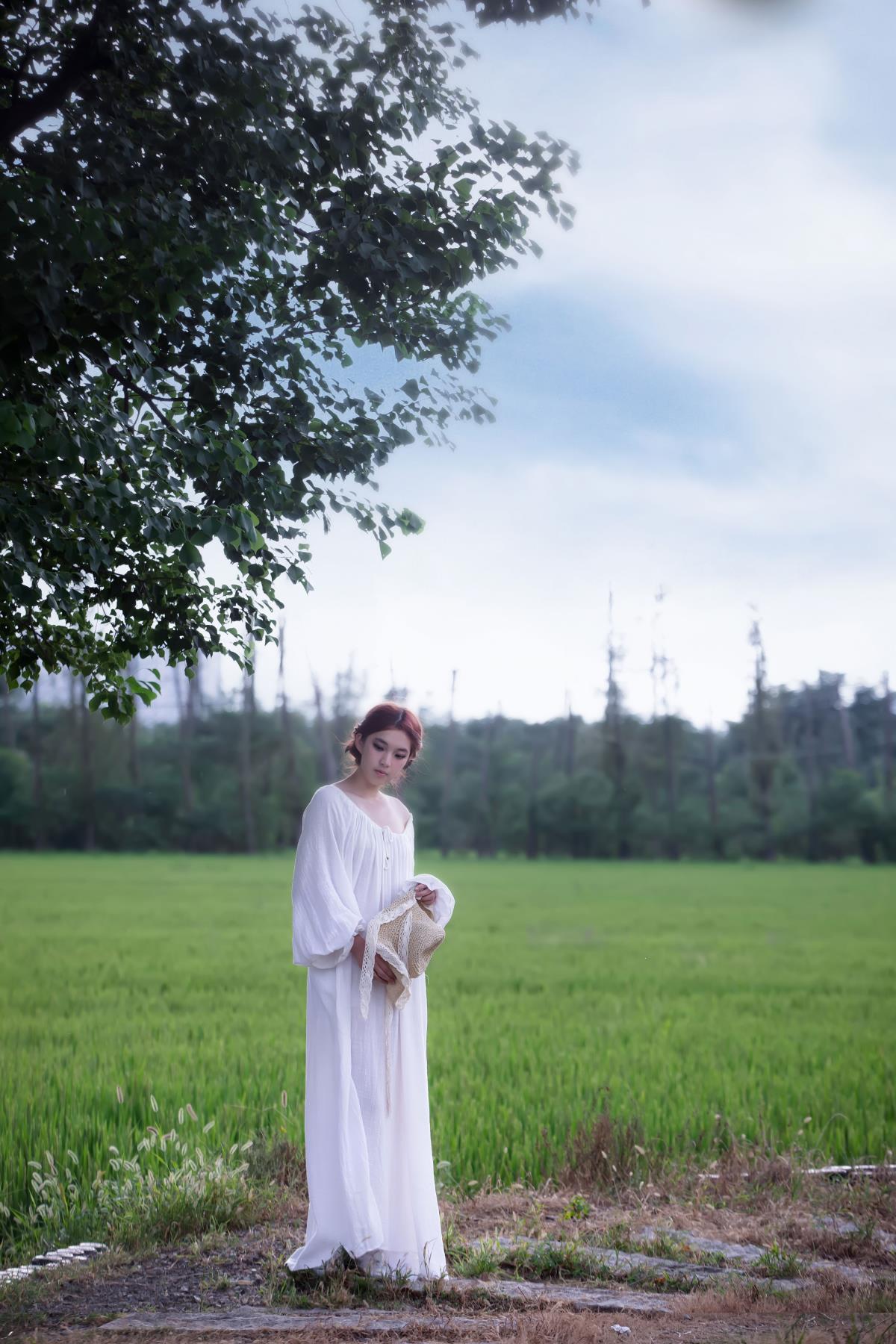 青青稻田 - 摄影：冬雪的春暖花开 - 模特：小肖-艺语图
