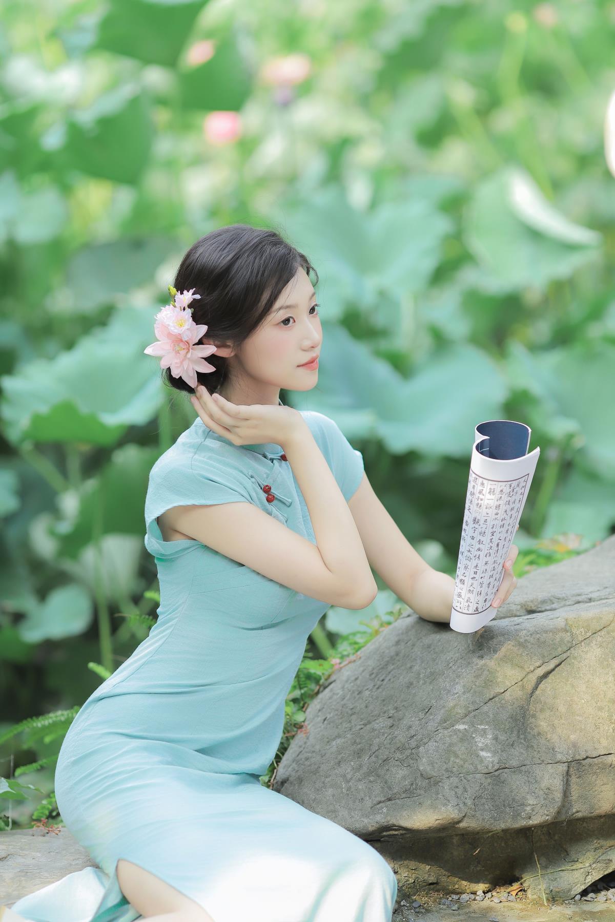 一晴方觉夏深 – 摄影：薄荷糖 – 模特：一口烧麦-艺语图