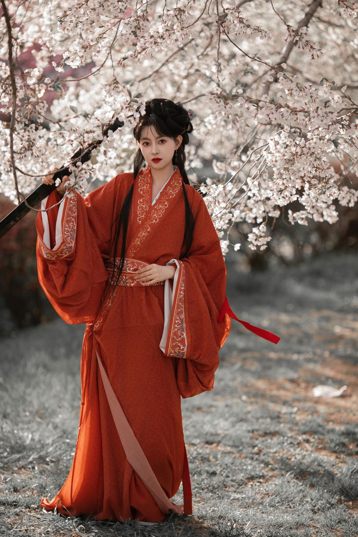夕阳战国袍 - 摄影：倾海的小健健呀 - 模特：壹萱--艺语图