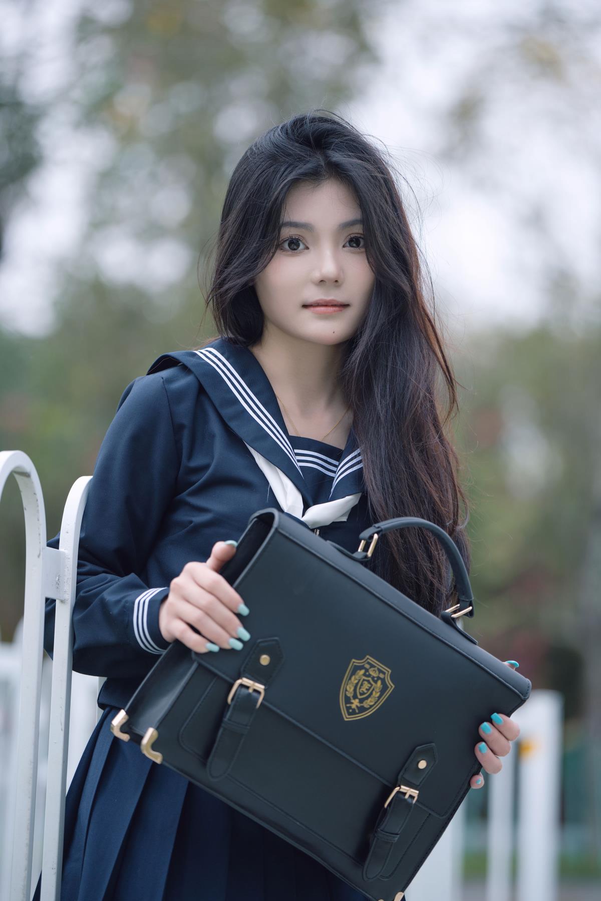 JK少女 - 摄影:陈先森 - 模特:茵茵-艺语图