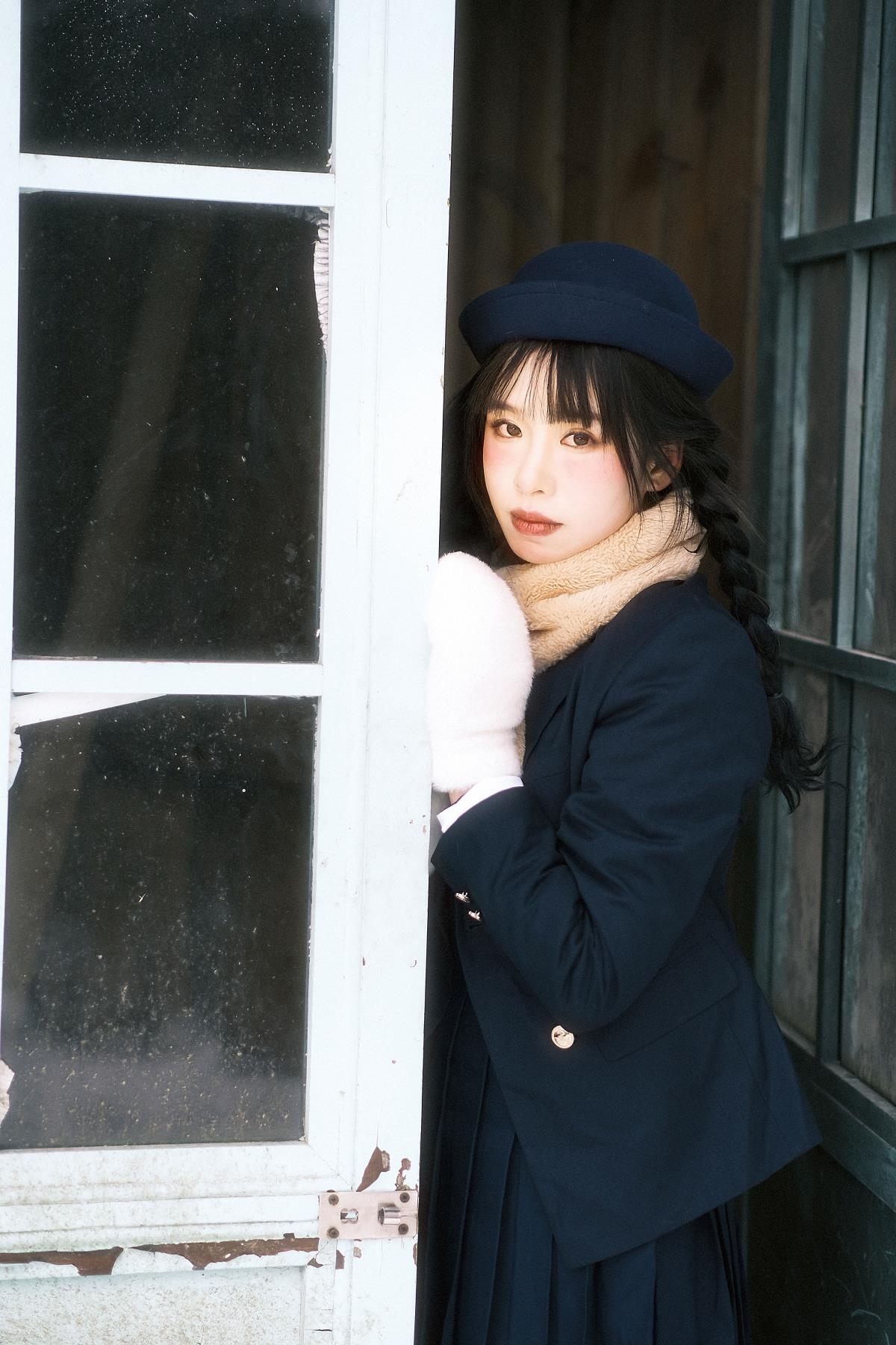 初雪降临时，会想起我吗 - 摄影：山药排骨汤 - 模特：甜茶-艺语图