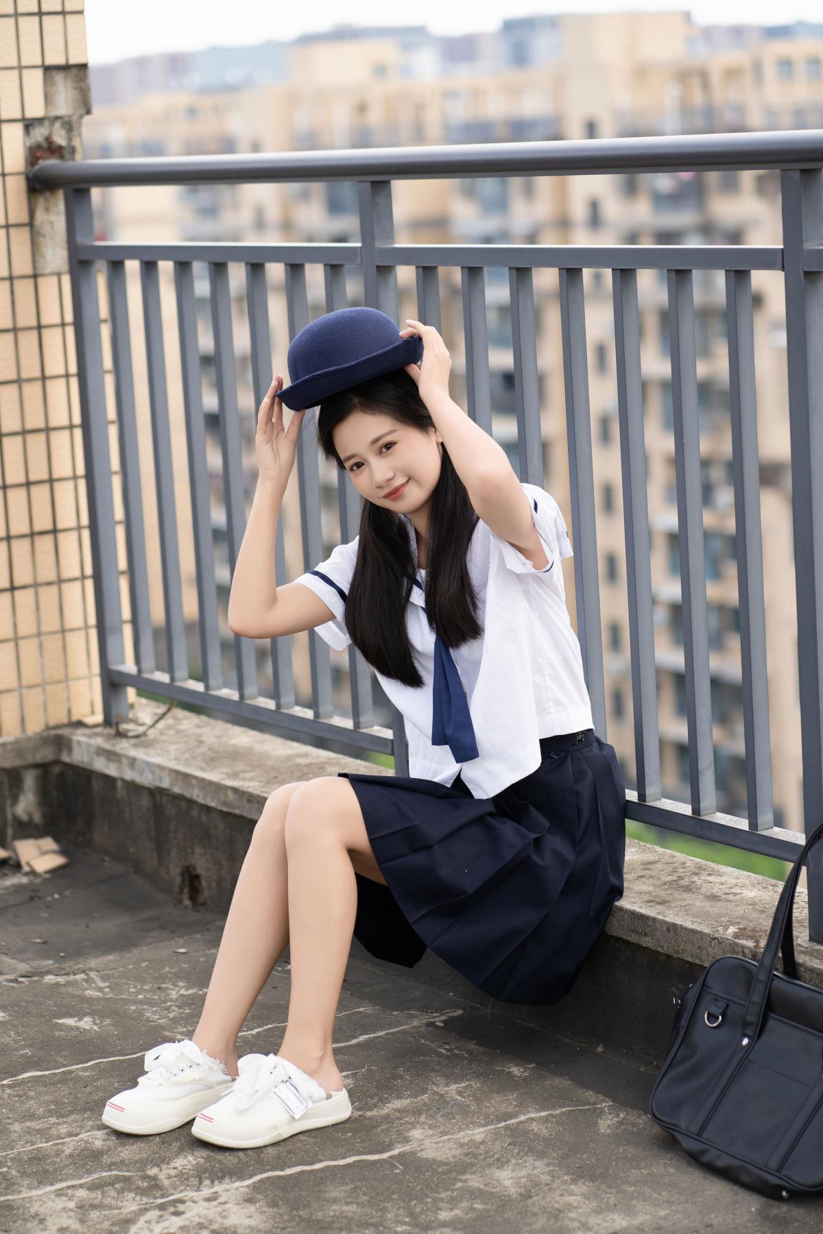 少女的笑容 - 摄影：西夏 - 模特：舒舒酱-艺语图