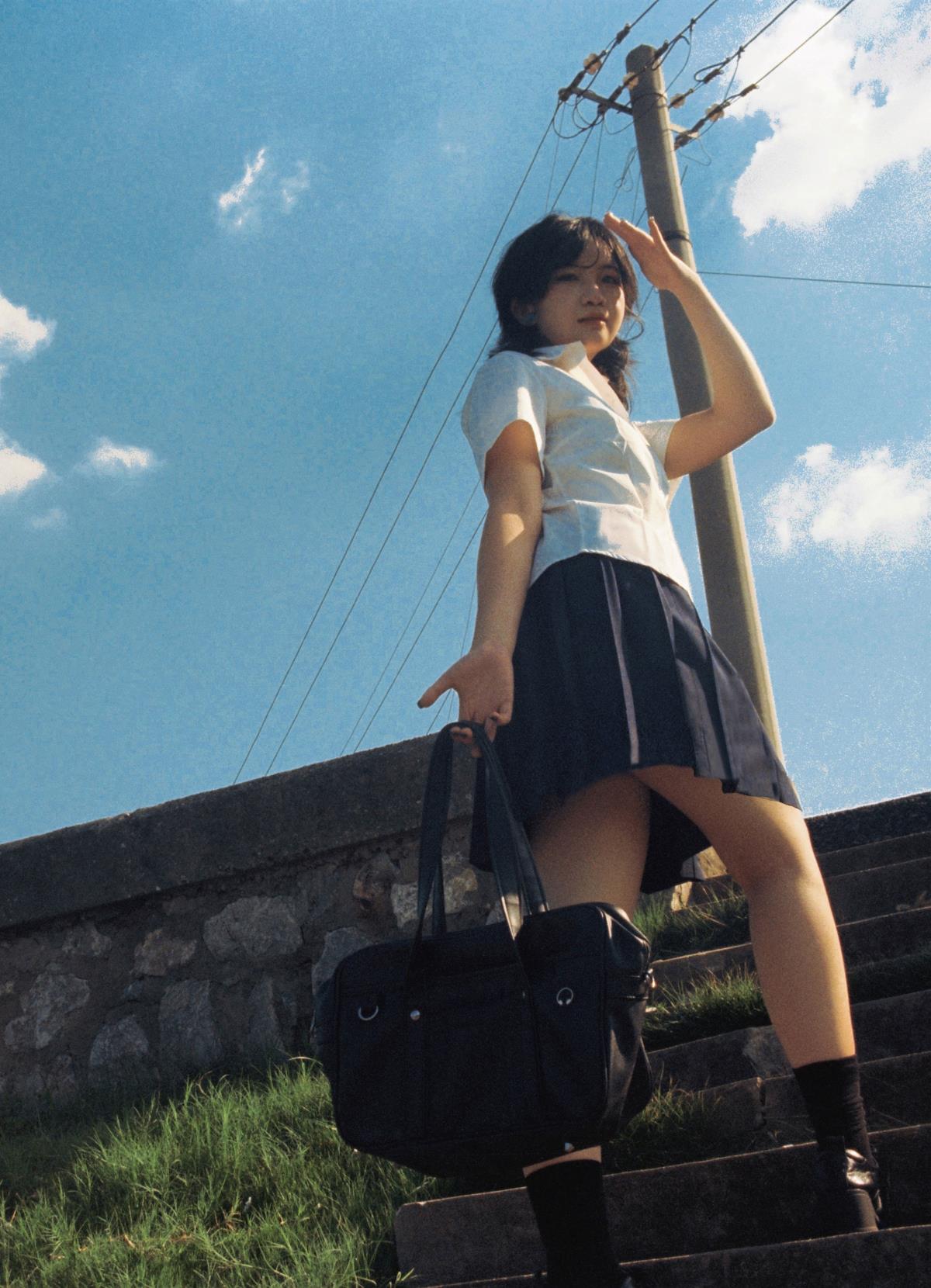 放课少女 - 摄影:离岛之森 - 模特:深海-艺语图