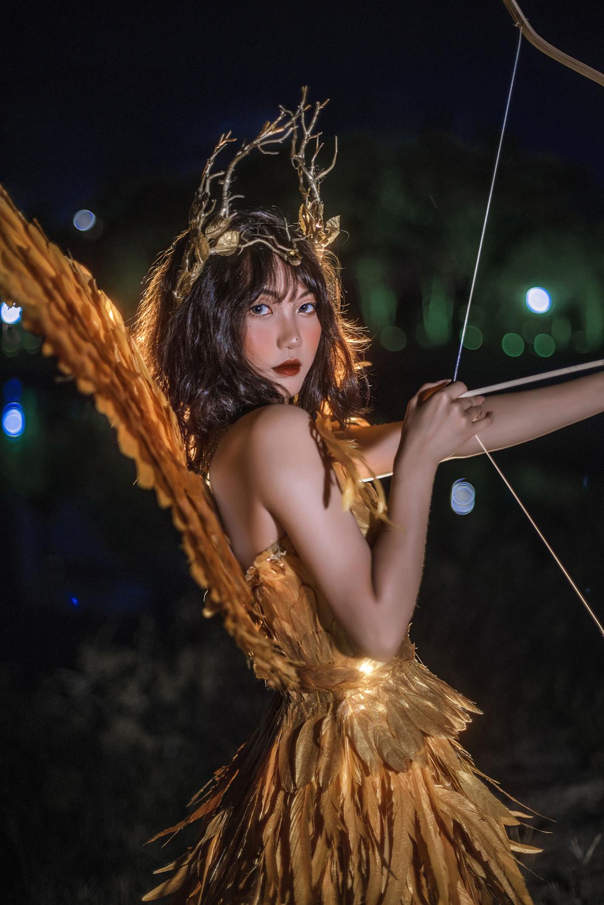 暗夜天使 - 摄影：喵喵思维没逻辑 - 模特：G_jxxx-艺语图