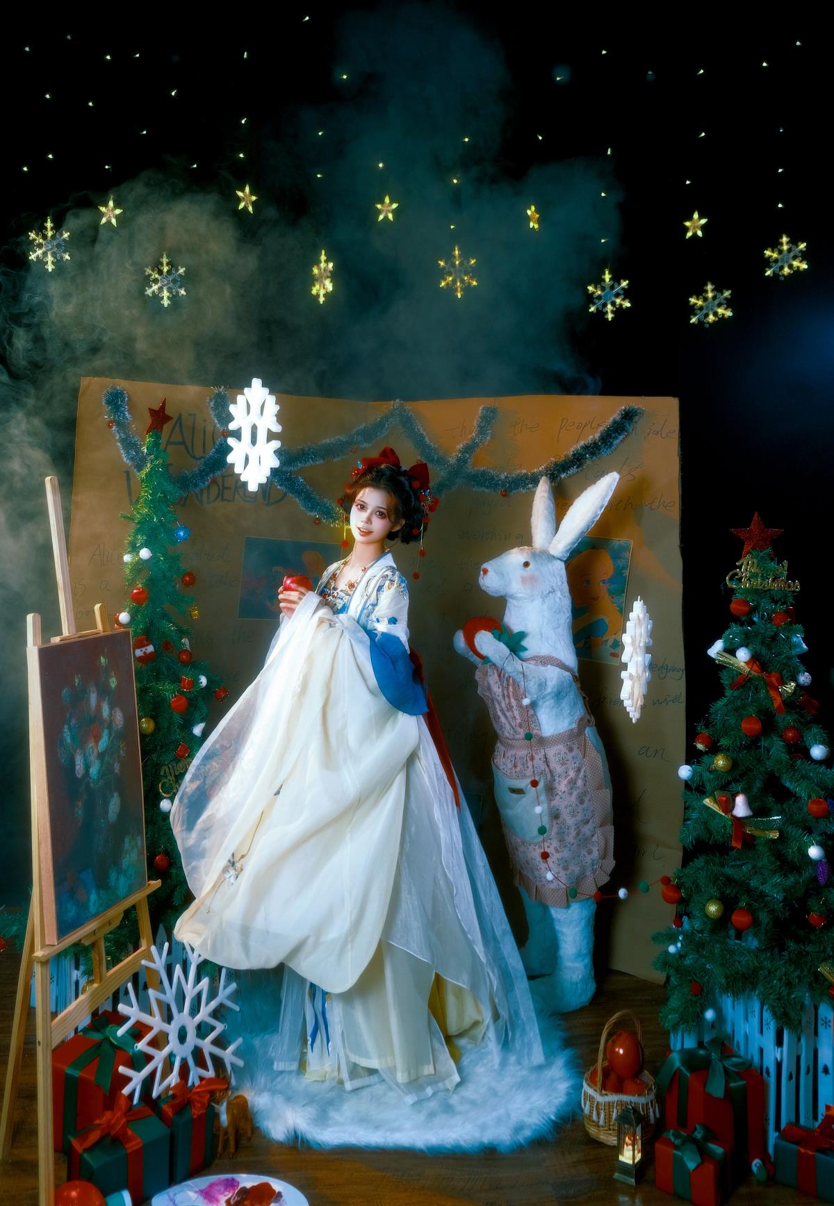 白雪公主的圣诞节 - 摄影：梁知晴 - 模特：蘑菇-艺语图