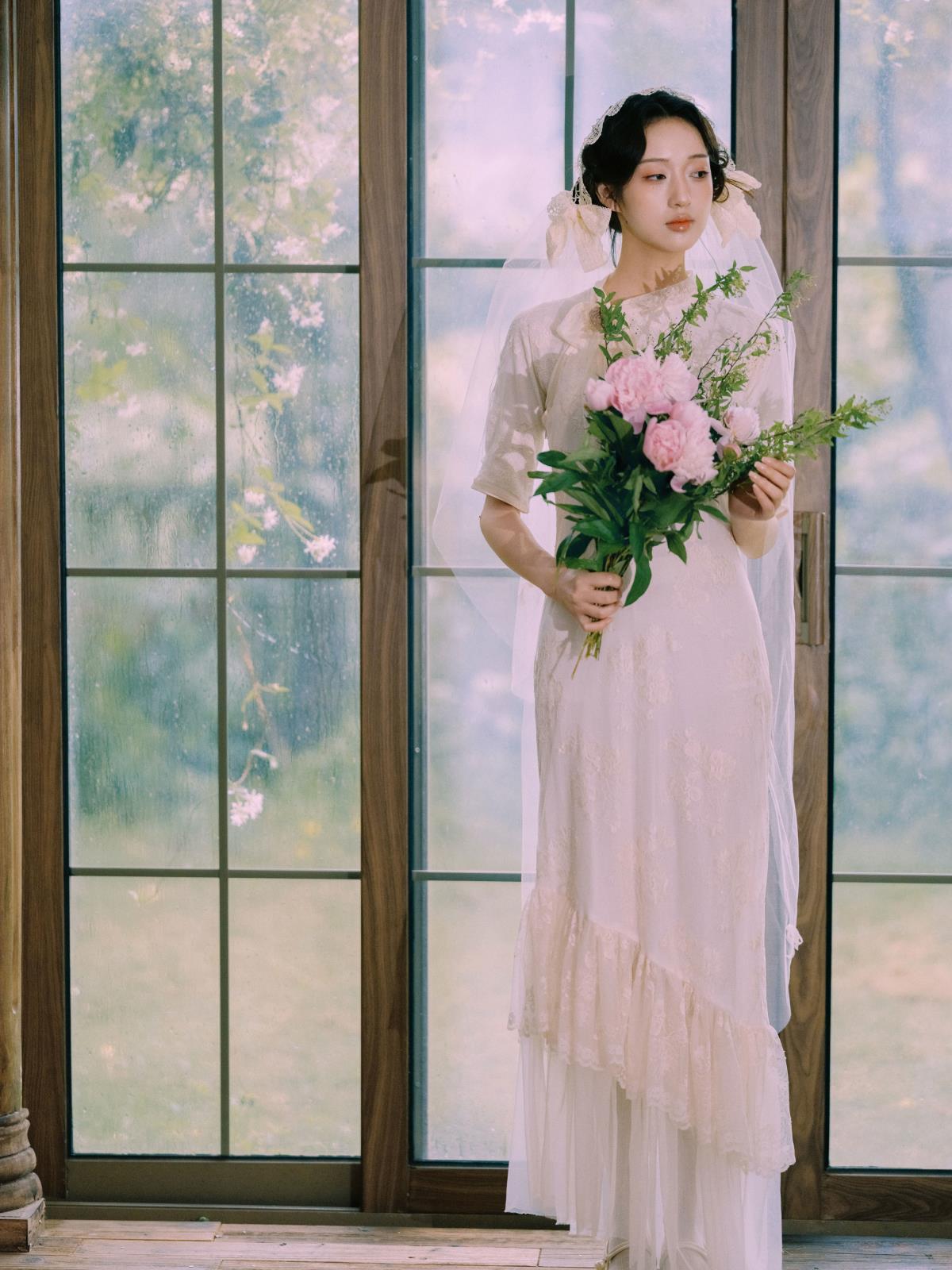 婚纱旗袍 - 摄影：甜汐 - 模特：阿梦-艺语图