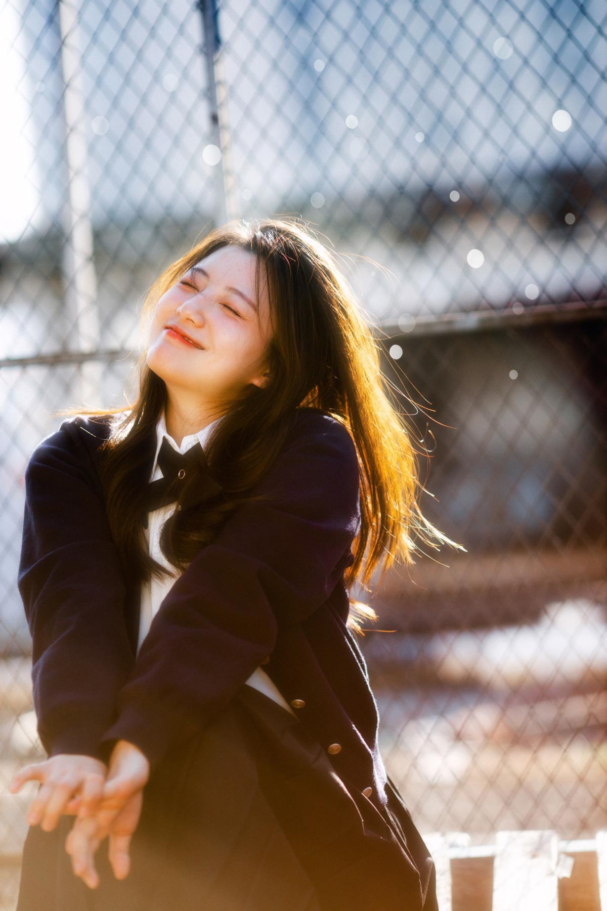 阳光下的笑容 - 摄影：芥茉 - 模特：黎美汐-艺语图