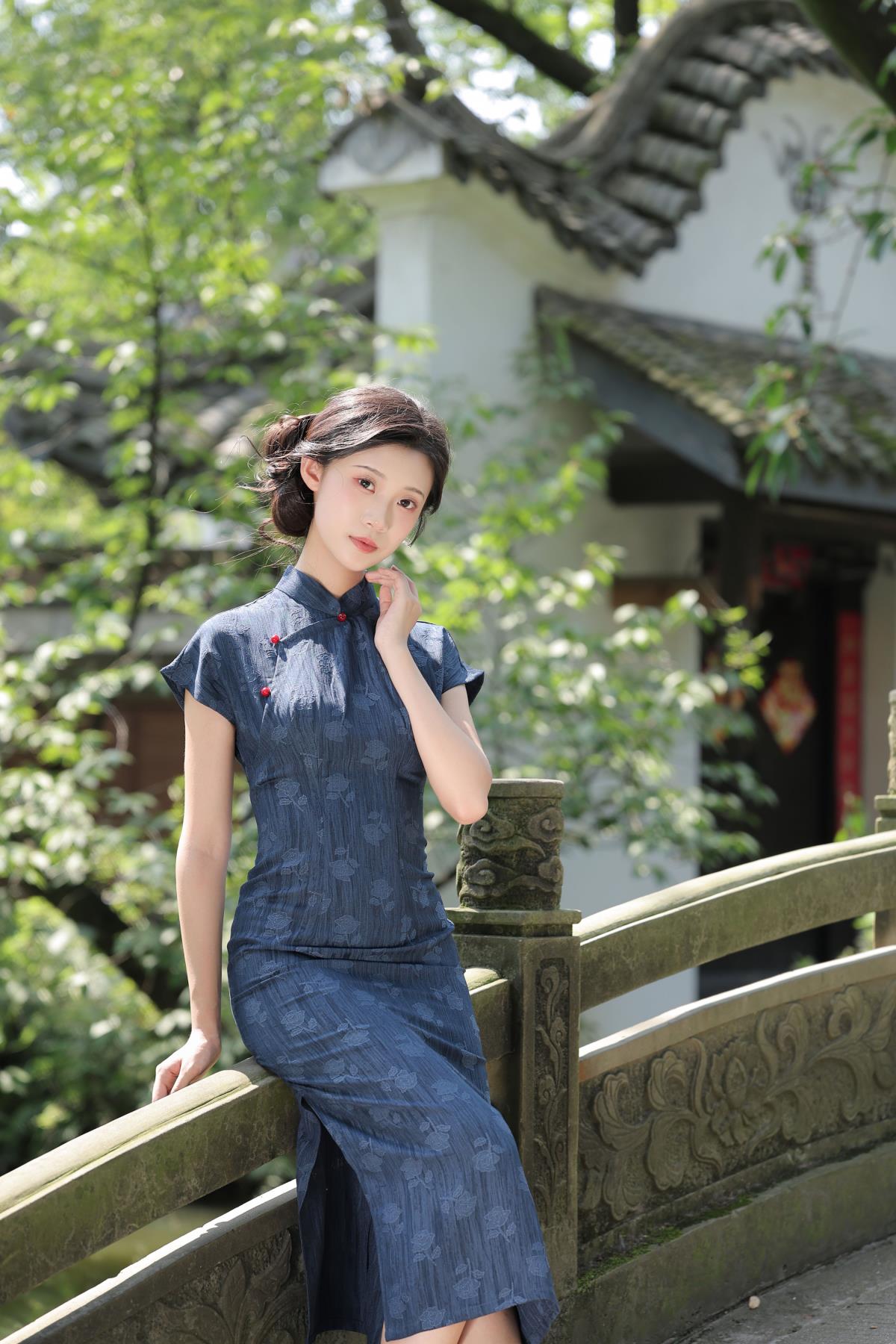 天青色等烟雨~ - 摄影:橘子山茶 - 模特:一口烧麦-艺语图