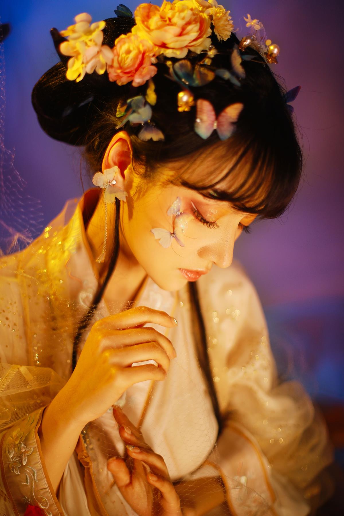 化蝶 - 摄影：越路 - 模特：猫猫猫阿姨-艺语图