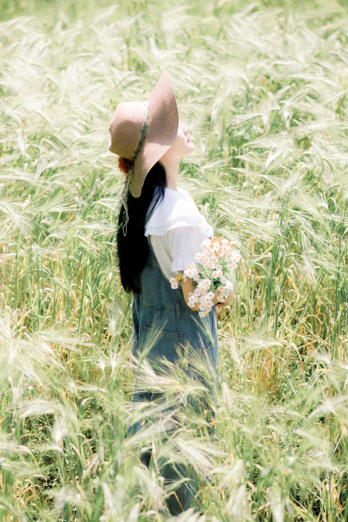 麦田守望者 - 摄影:笨笨 - 模特:嗨森Riley-艺语图