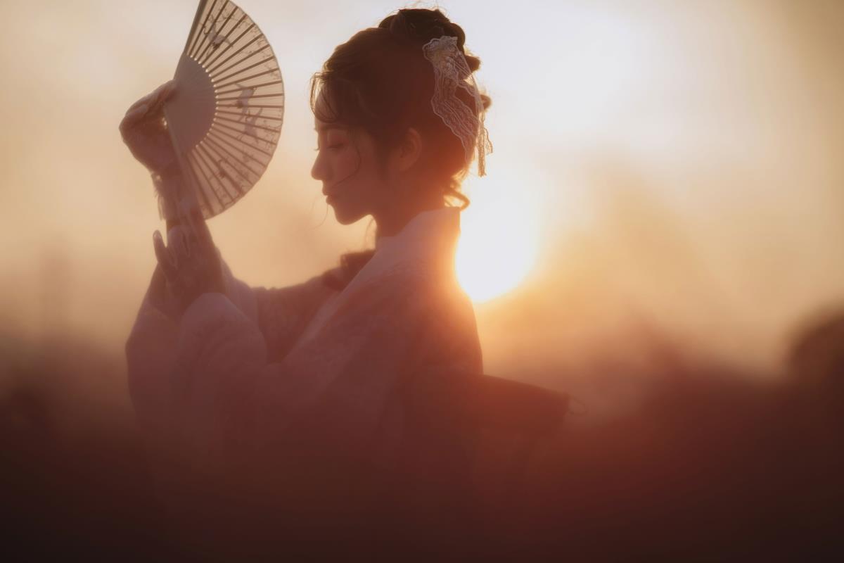 粉黛 - 摄影：薄荷白 - 模特：小温暖想要个大太阳-艺语图