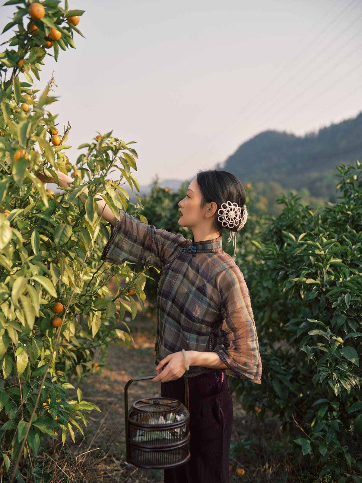 橘子熟了 - 摄影：甜汐 - 模特：妖怪哪里逃-艺语图