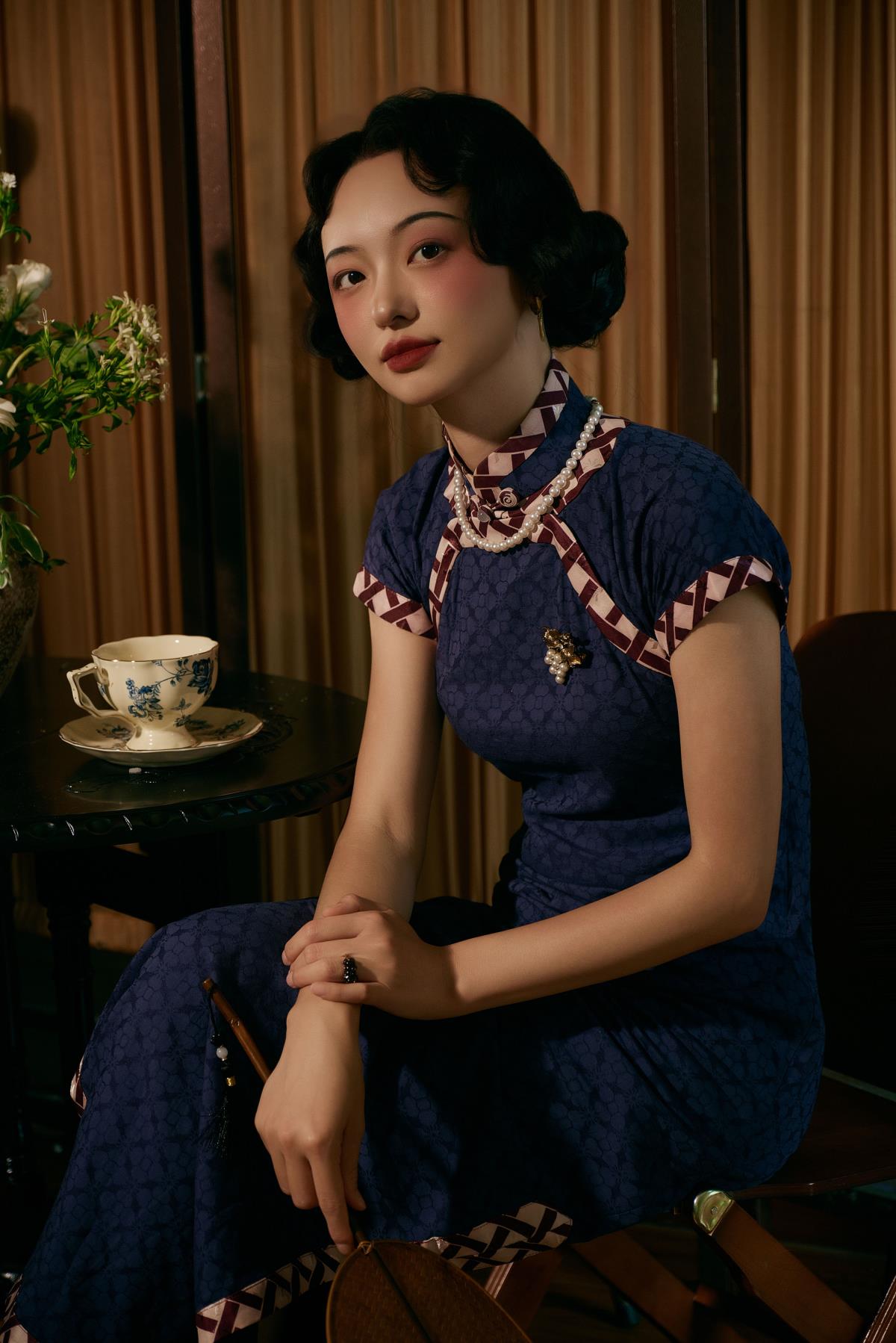 旗袍美人 - 摄影：猫八木 - 模特：小羊爱干饭-艺语图