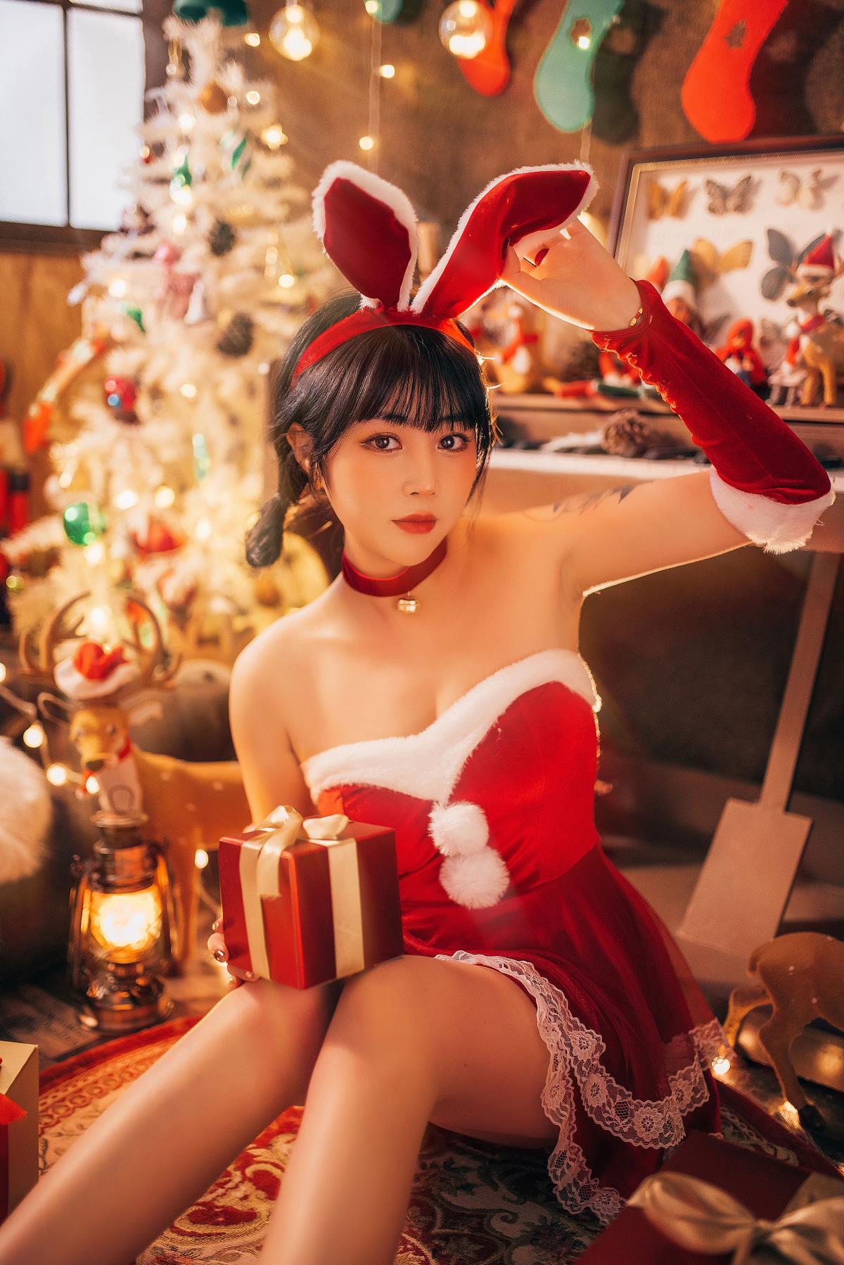 圣诞礼物 - 摄影:喵喵思维没逻辑 - 模特:呉所谓-艺语图