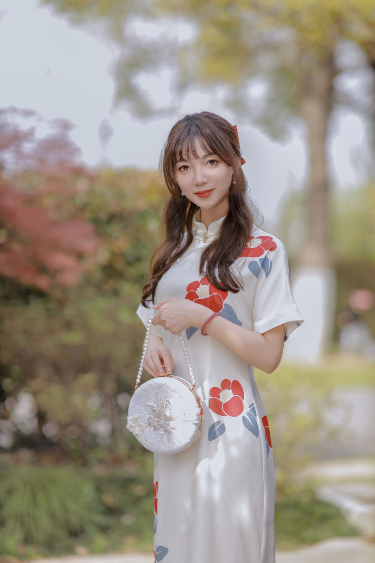 花季旗袍 - 摄影：芥茉 - 模特：杉杉-艺语图