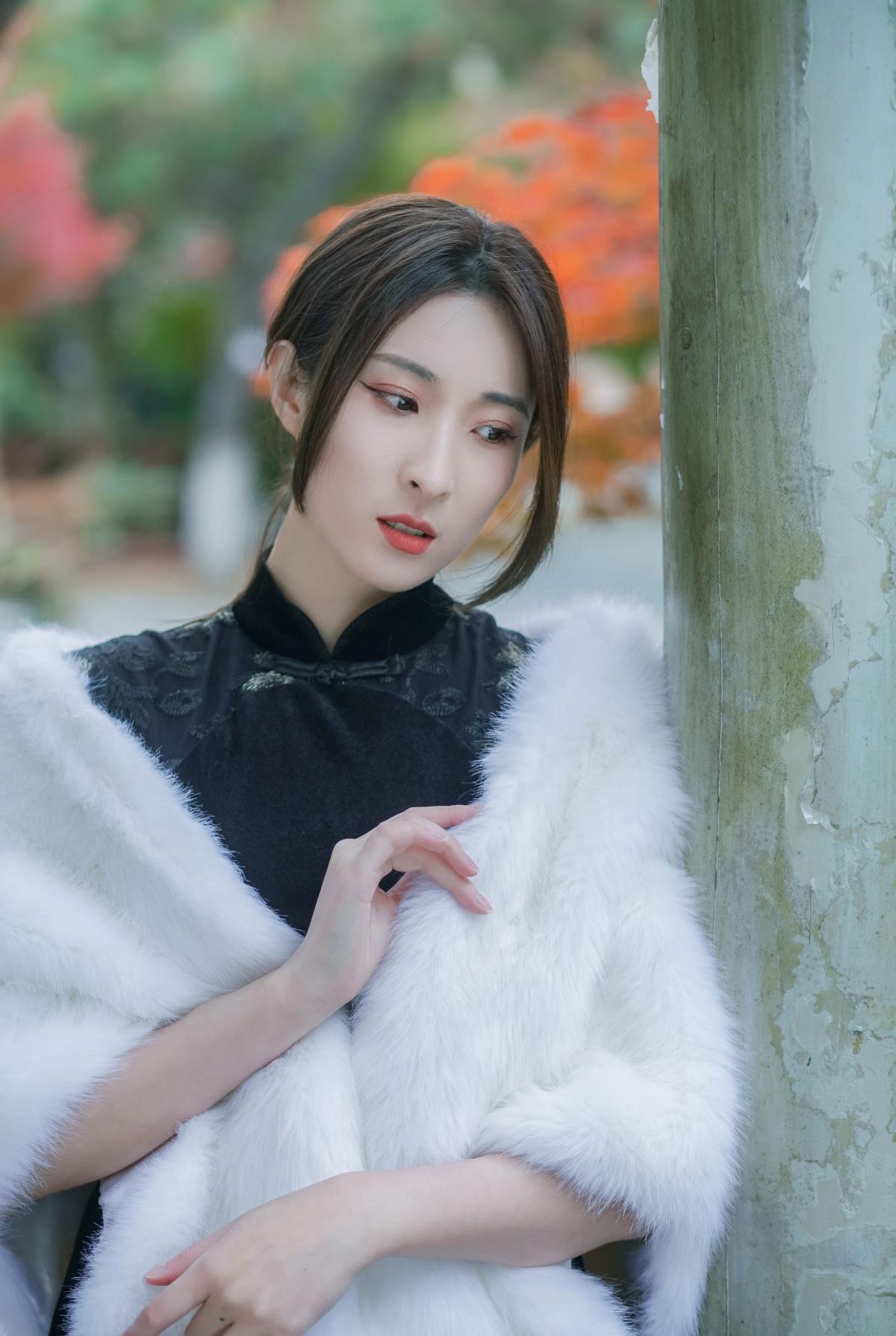 红枫 - 摄影:崔壹个 - 模特:阿音-艺语图