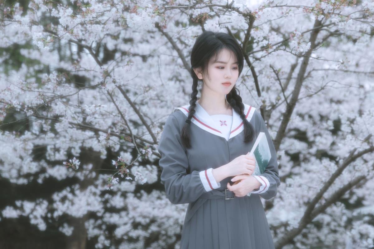 少女与花 - 摄影：在重庆拍照的星野 - 模特：牛奶-艺语图