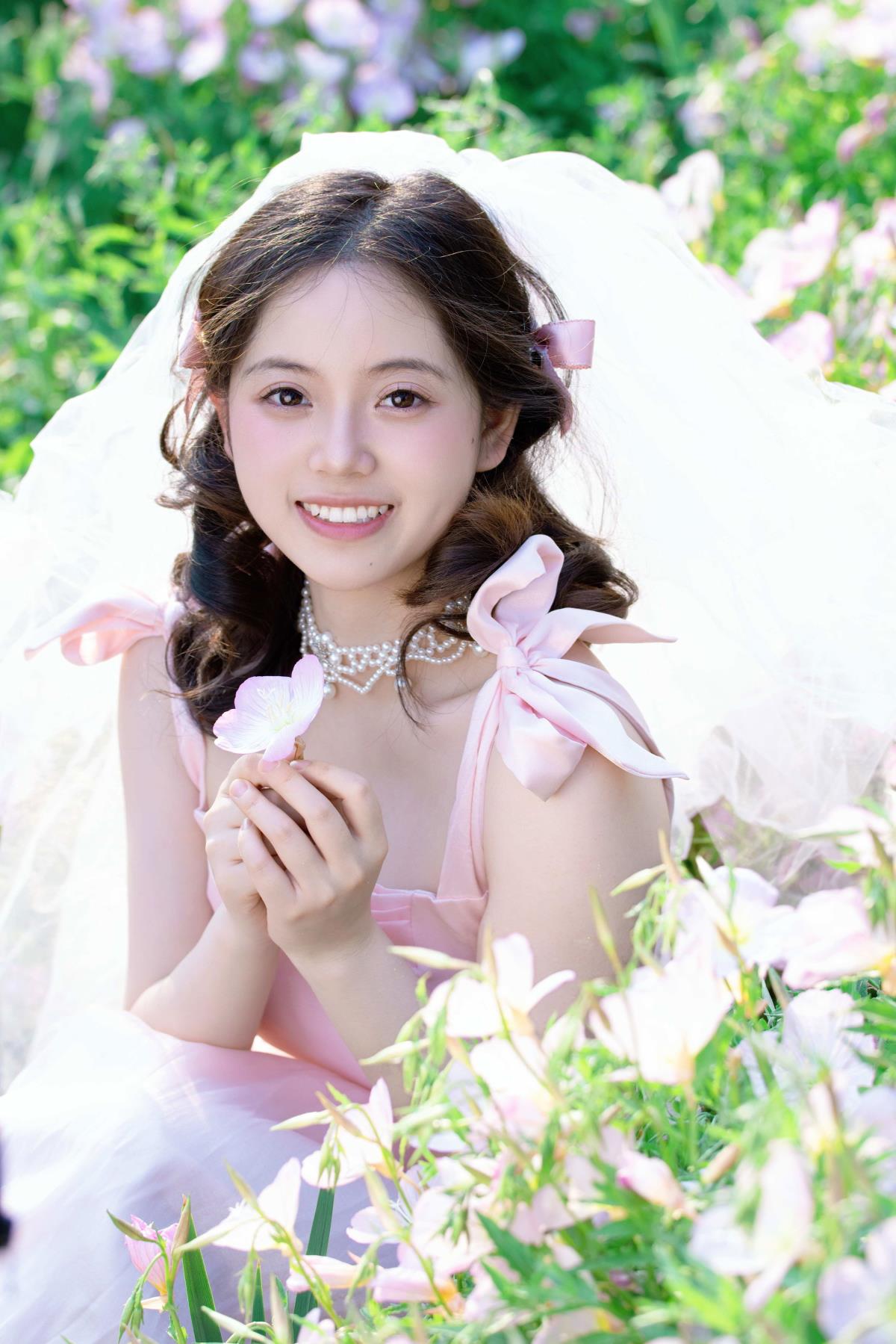 又梦见月见草花开 - 摄影：摄影师白白 - 模特：一颗圆栗子-艺语图