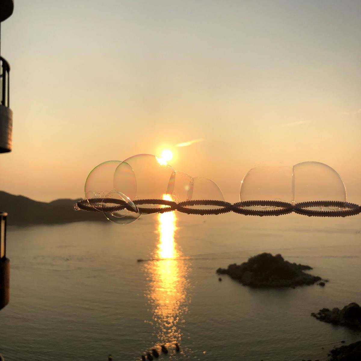 泡泡与朝阳 –-艺语图