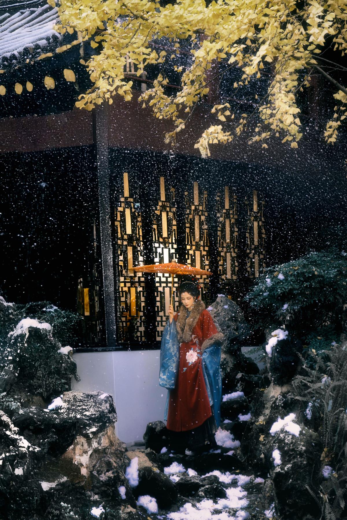 有冬要来，有雪入怀 –-艺语图