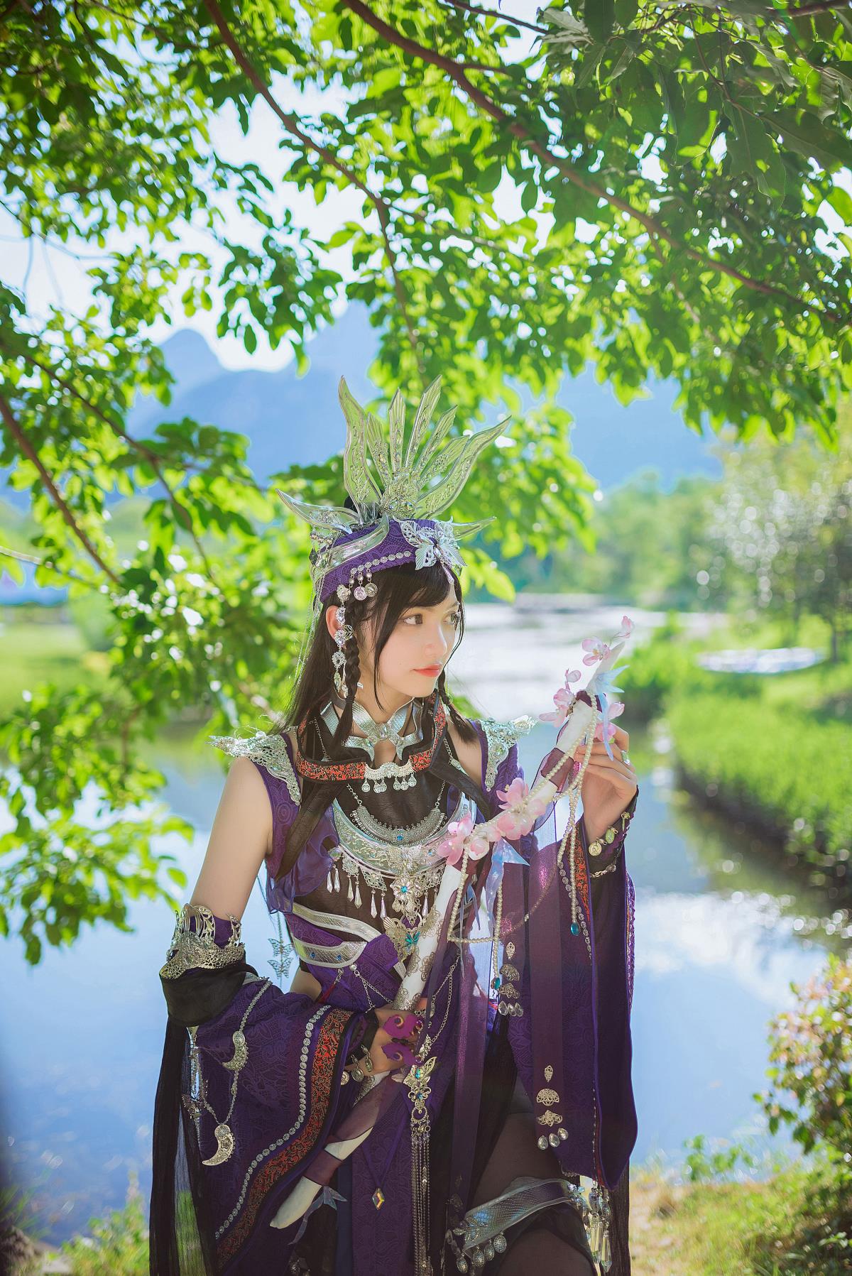 苗域少女 – 摄影：喵喵思维没逻辑 – 模特：少冰甜筒-艺语图