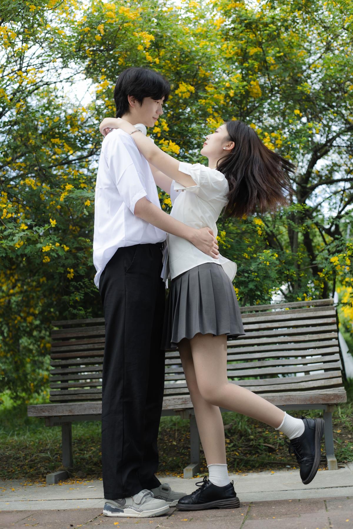 情侣日系风格 – 摄影：瑾之 – 模特：风信-艺语图