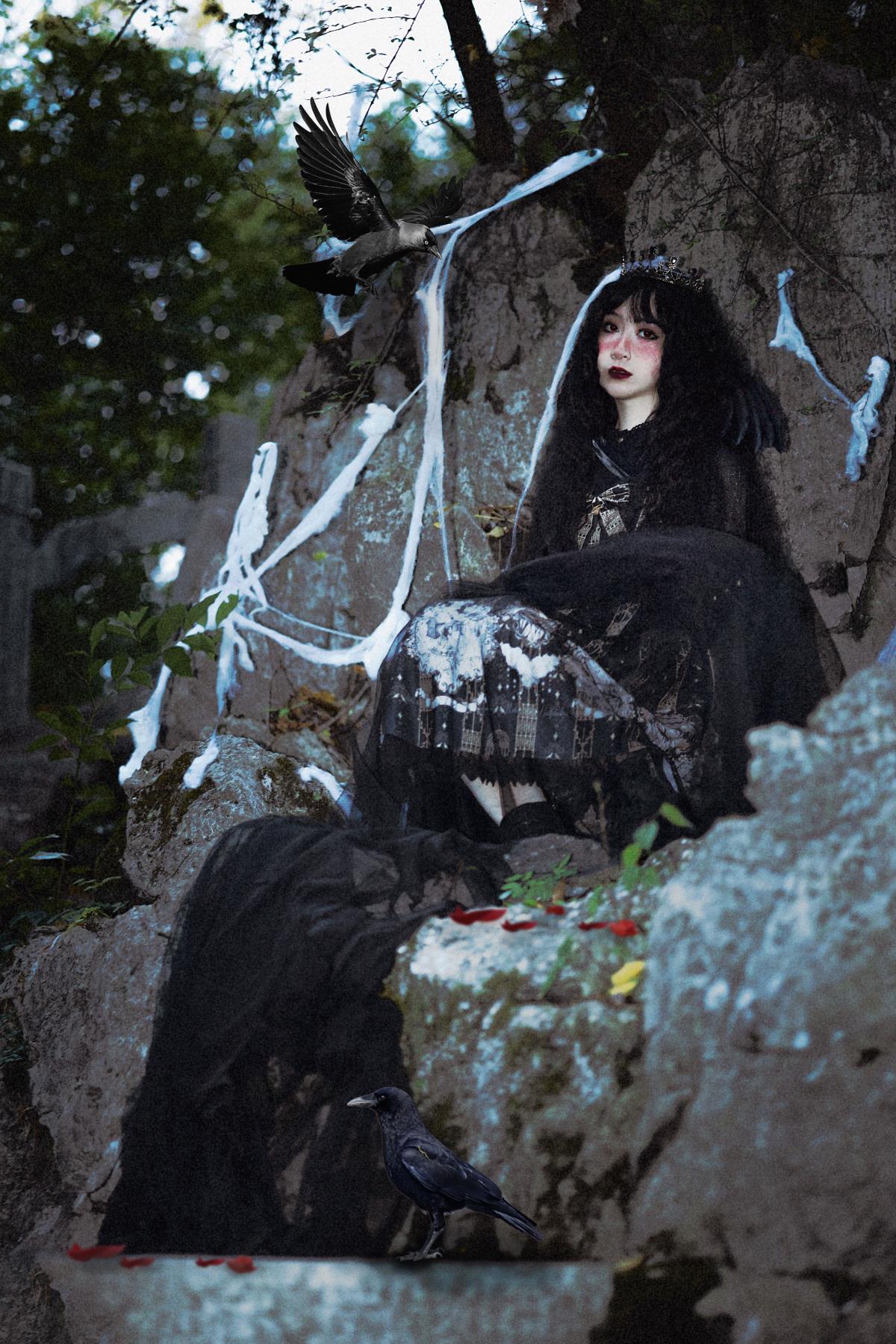 鸦 – 摄影：皮卡悦Judy – 模特：未果kaede-艺语图