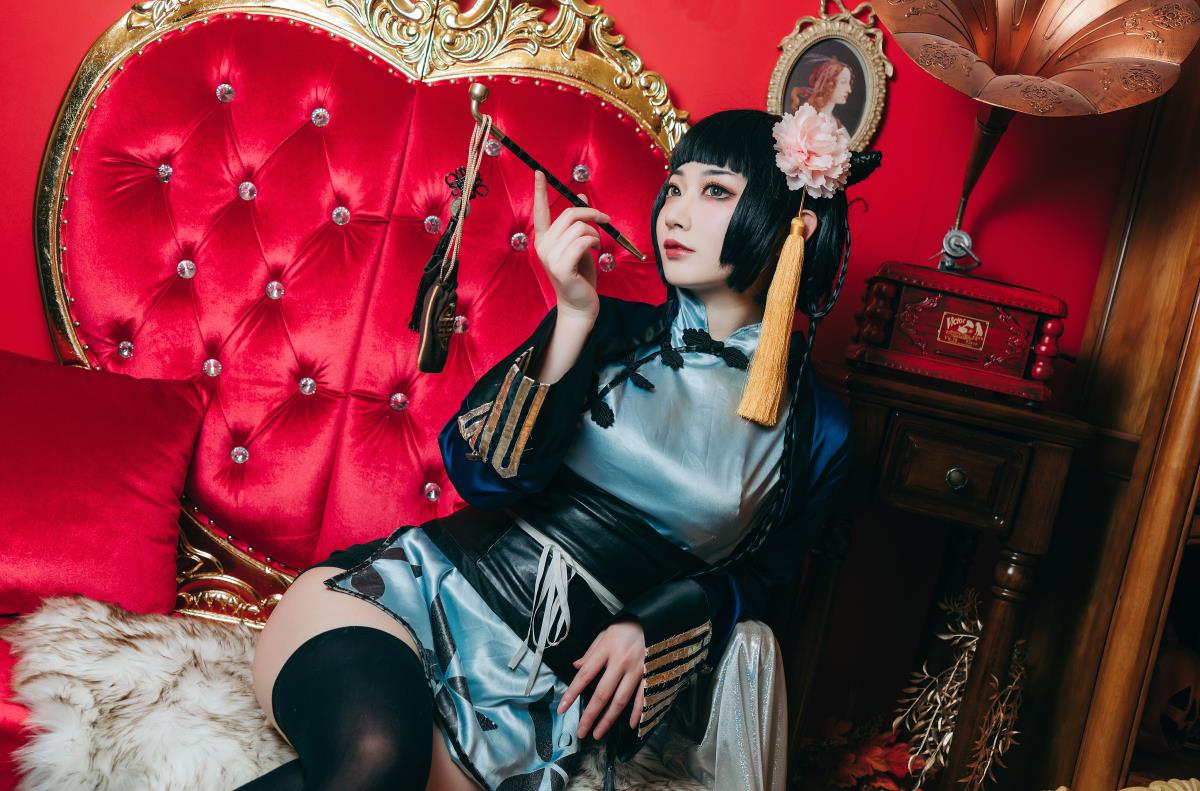 美丽的蓝猫 – 摄影：太特斯 – 模特：桃墨公子x-艺语图