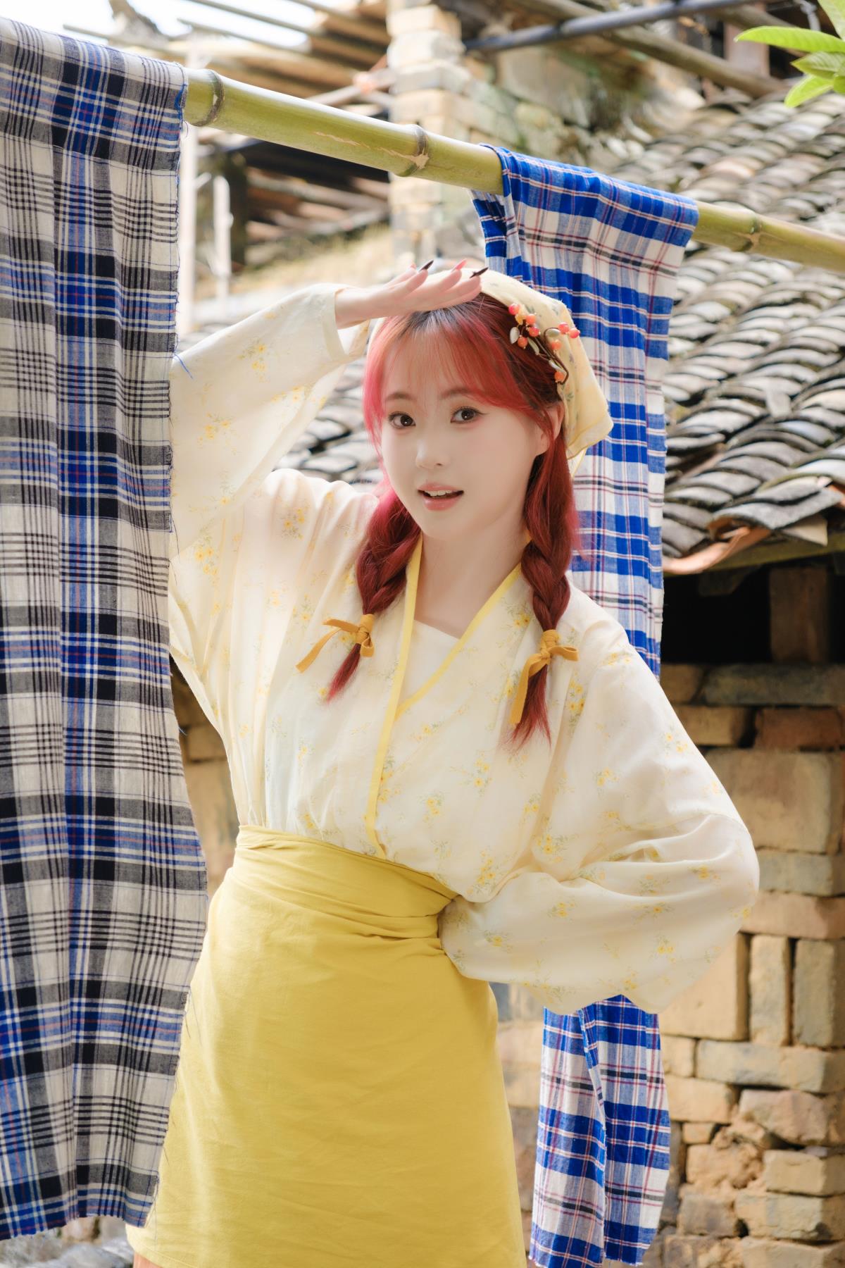 橙色的小女孩 – 摄影：十一 – 模特：刘兆伦-艺语图