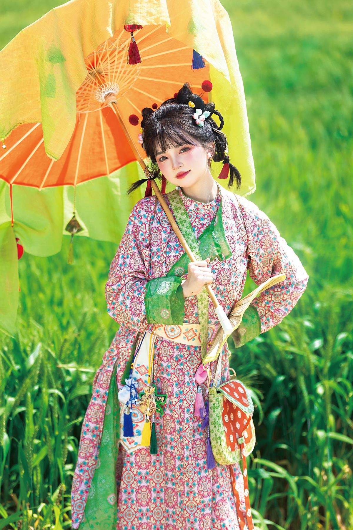 稻浪童趣，汉服萌娘撒欢记 – 摄影：出门拍照的小小怪 – 模特：珂珂珂珂珂珂--艺语图