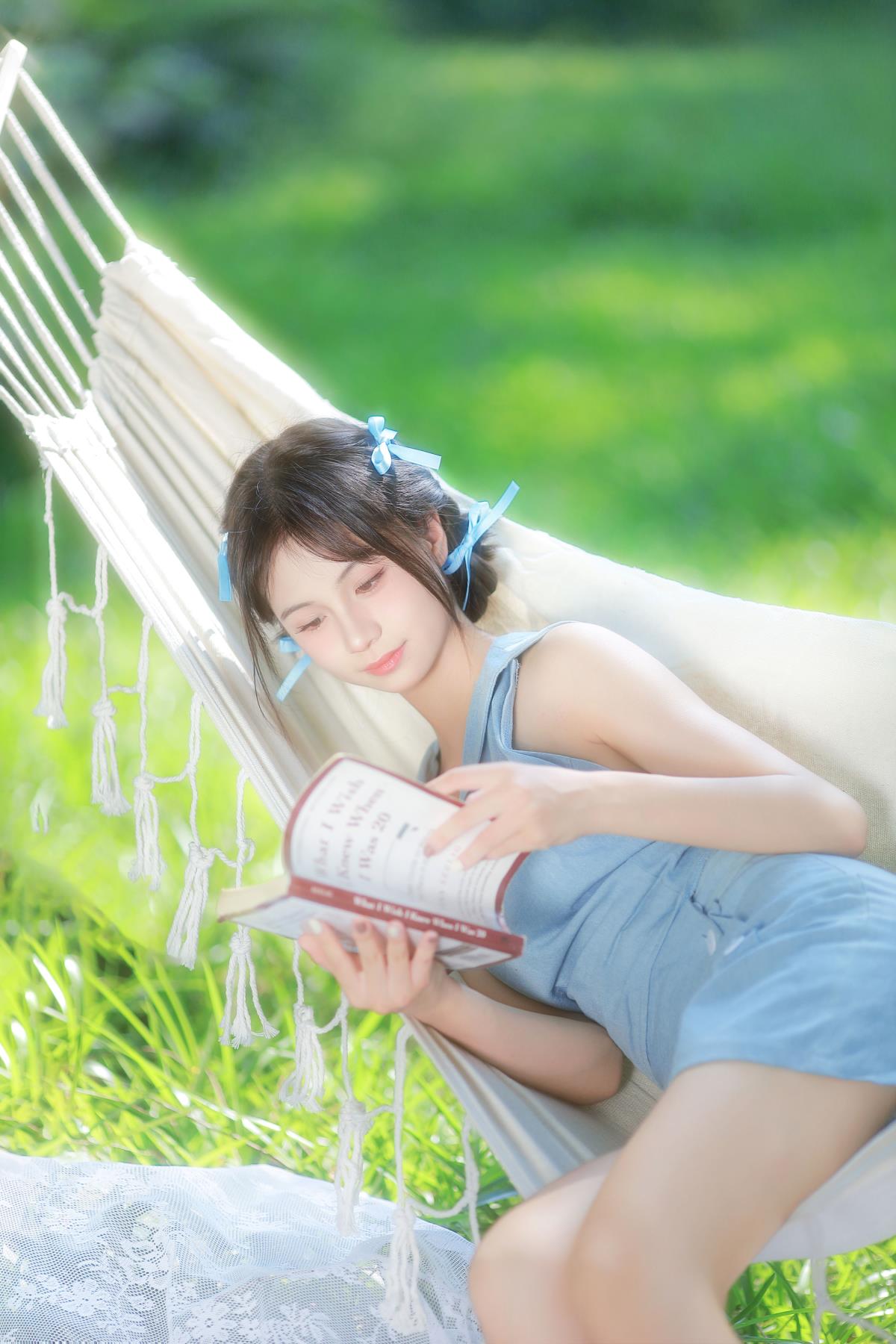吊床拍照夏日氛围感拉满 – 摄影：八月树 – 模特：Ccccy-艺语图