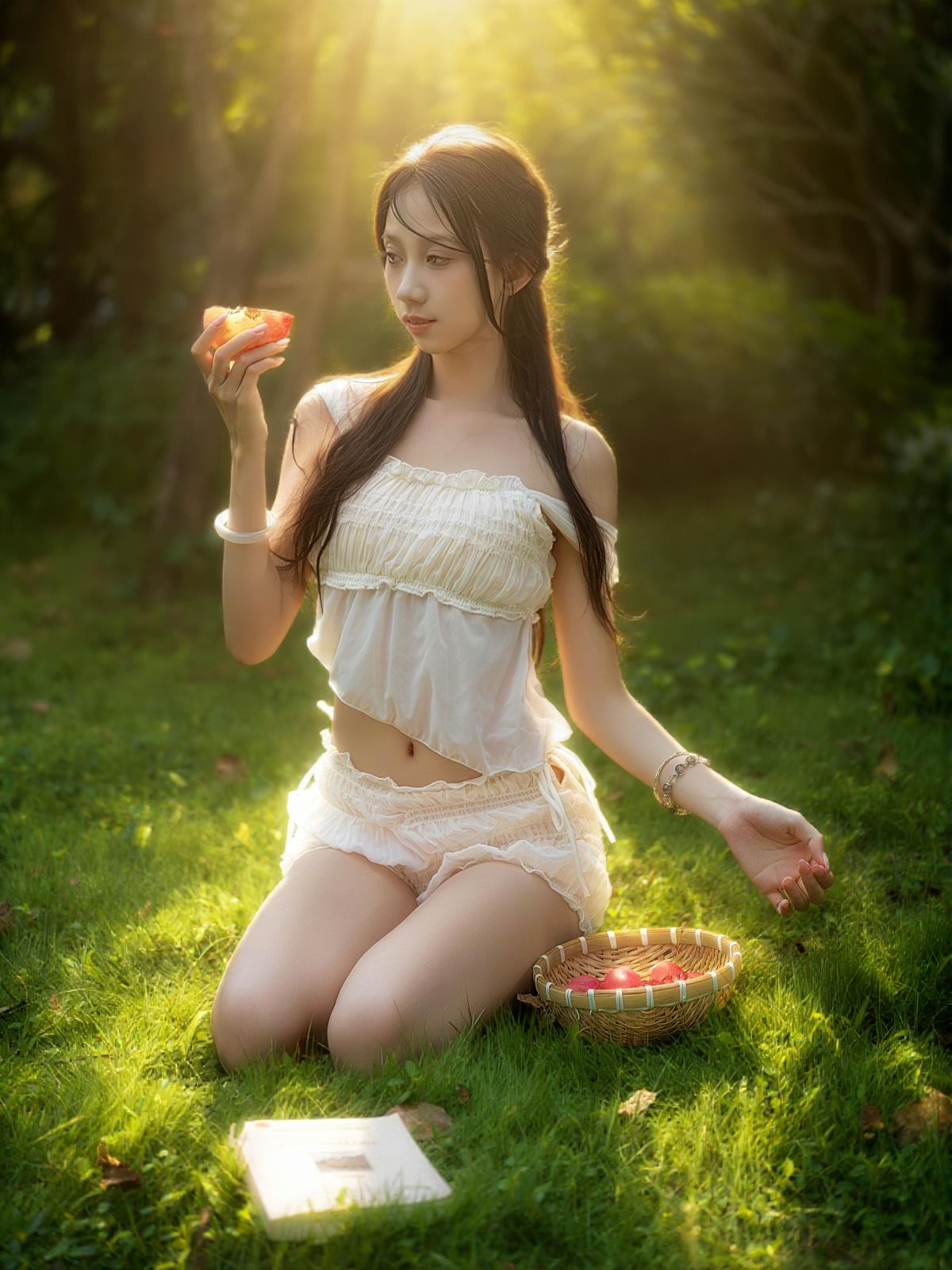 晨光美好 – 摄影：Flying I 叩光 – 模特：小鱼饱饱-艺语图