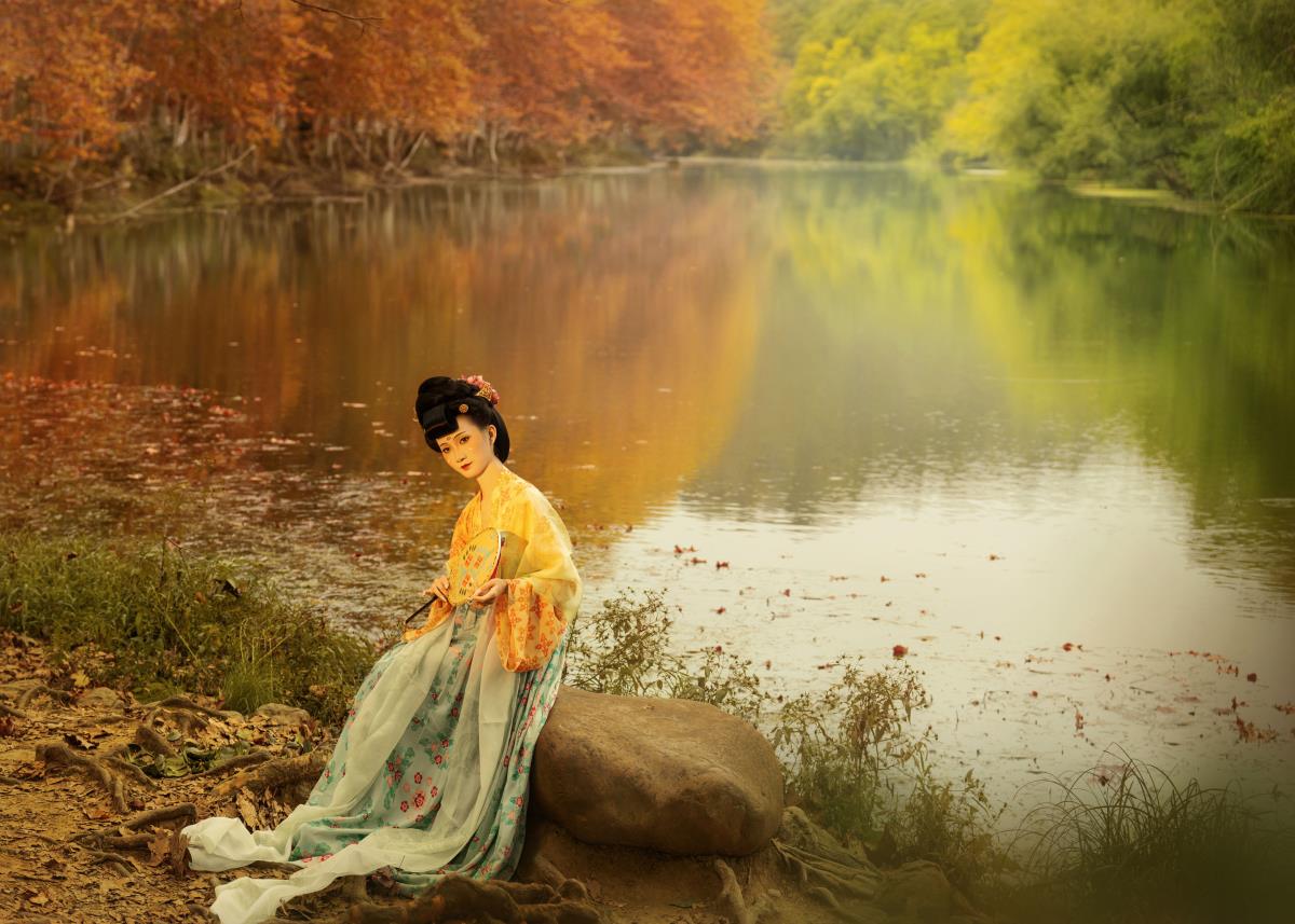 秋的一些色彩 – 摄影：徐雨青 – 模特：冰皮月亮蛋~-艺语图