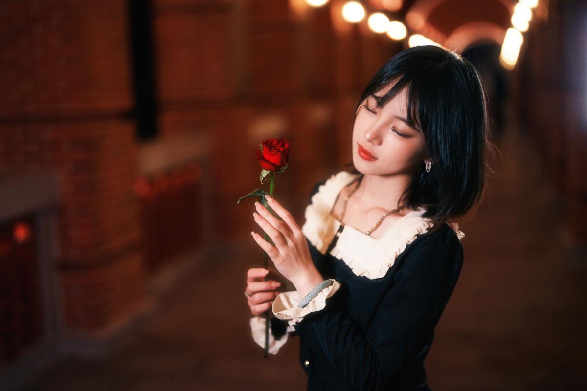 港风人像拍摄-乖乖 - 摄影：小蜜蜂 - 模特：乖乖-艺语图