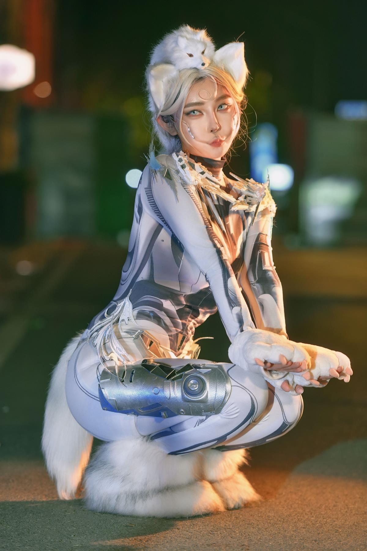 净雪之月 阿狸 - 摄影:摄影师zyz约拍(yangliyi27) - 模特:DJ牛奶-艺语图