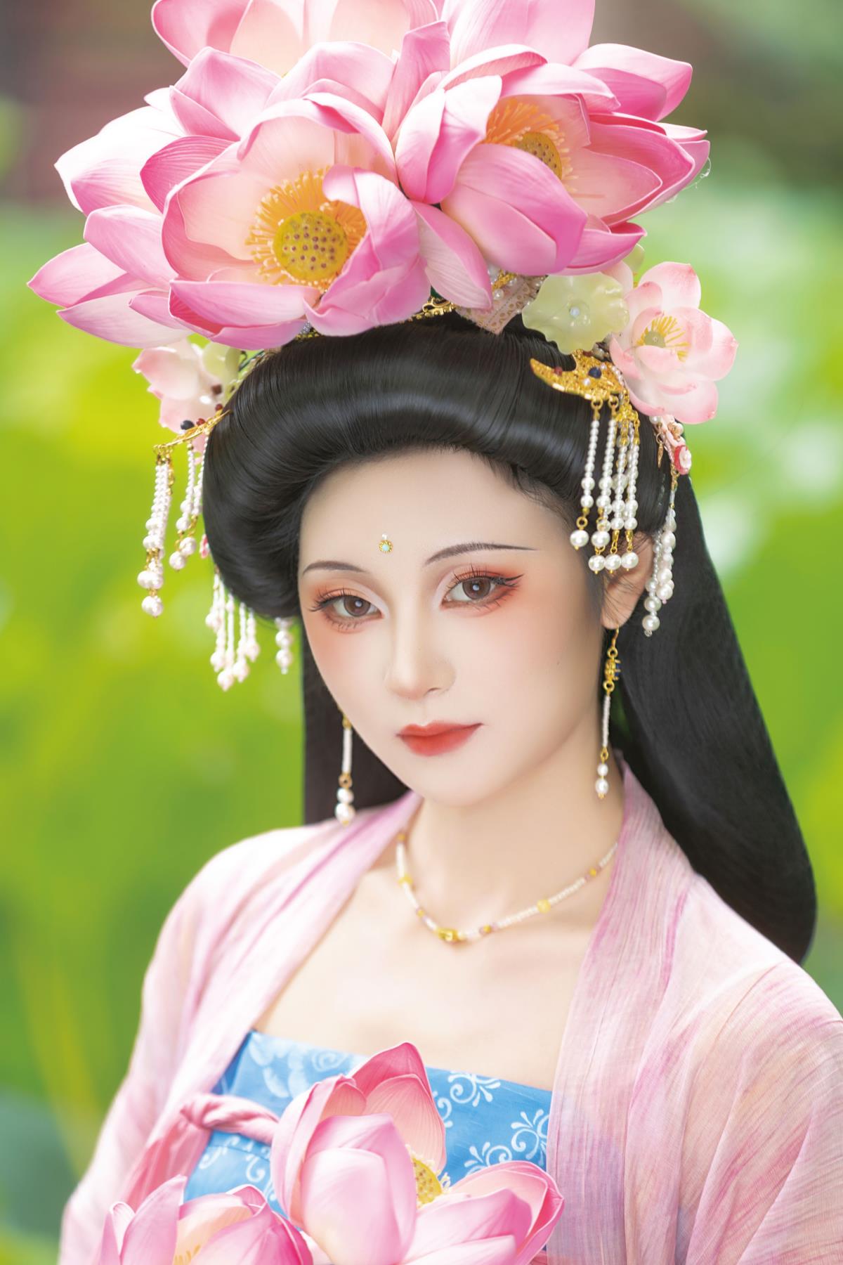 荷风柳韵 - 摄影：出门拍照的小小怪 - 模特：不听山-艺语图