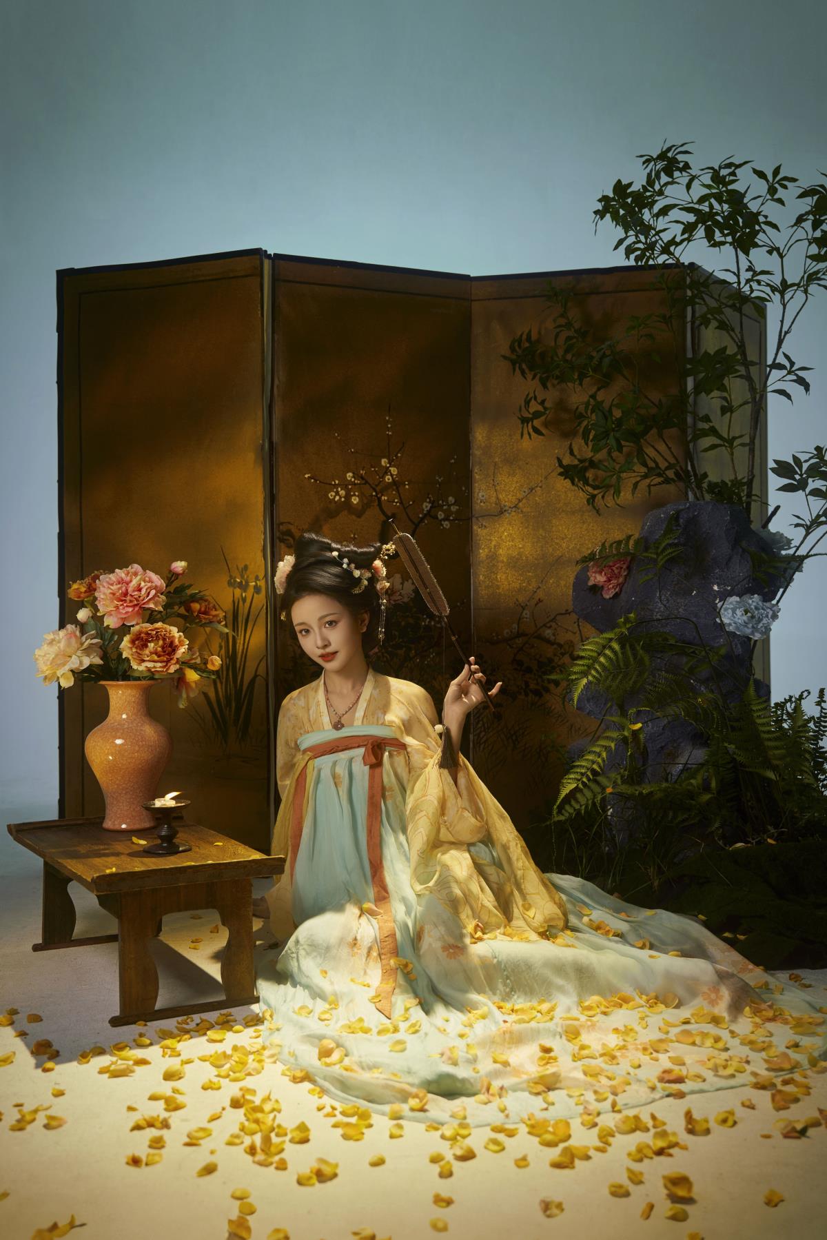 牡丹 - 摄影：徐雨青 - 模特：琴棋叫小黑-艺语图